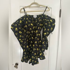 ASILION floral off the shoulder dress